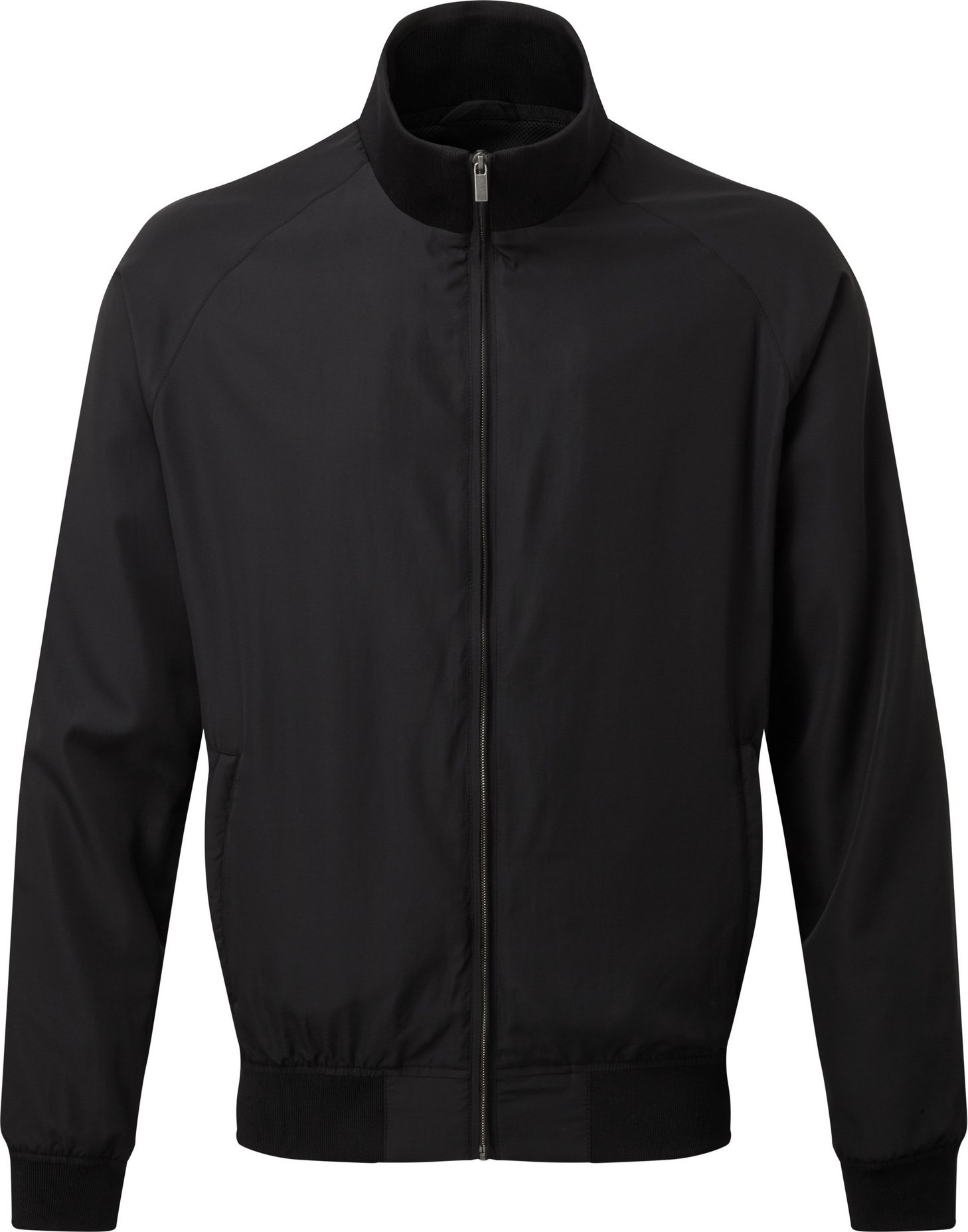 Asquith & Fox Herren Harrington Jacke (Schwarz)