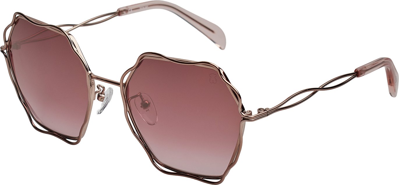 STO445 Geometrische Sonnenbrille für Damen
