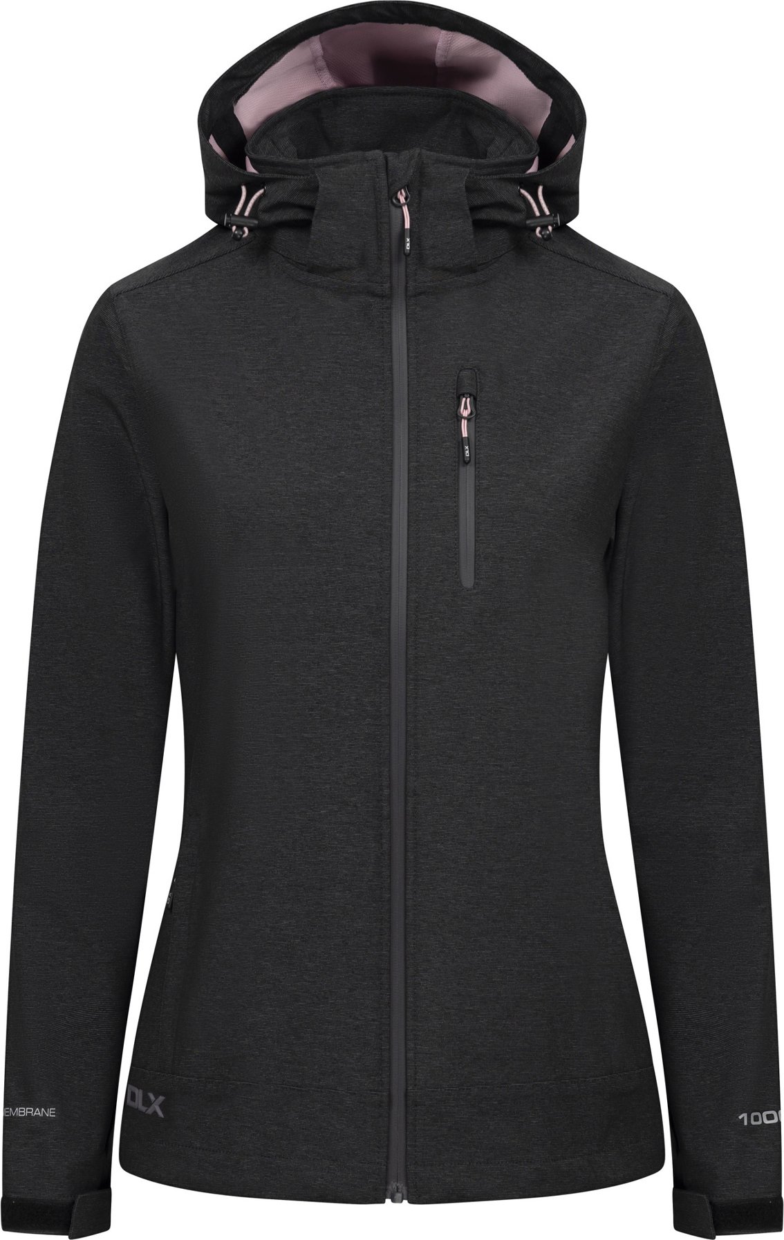 Trespass - "Lorimer DLX" Jacke für Damen, Softshell (Dunkelgrau Marl)