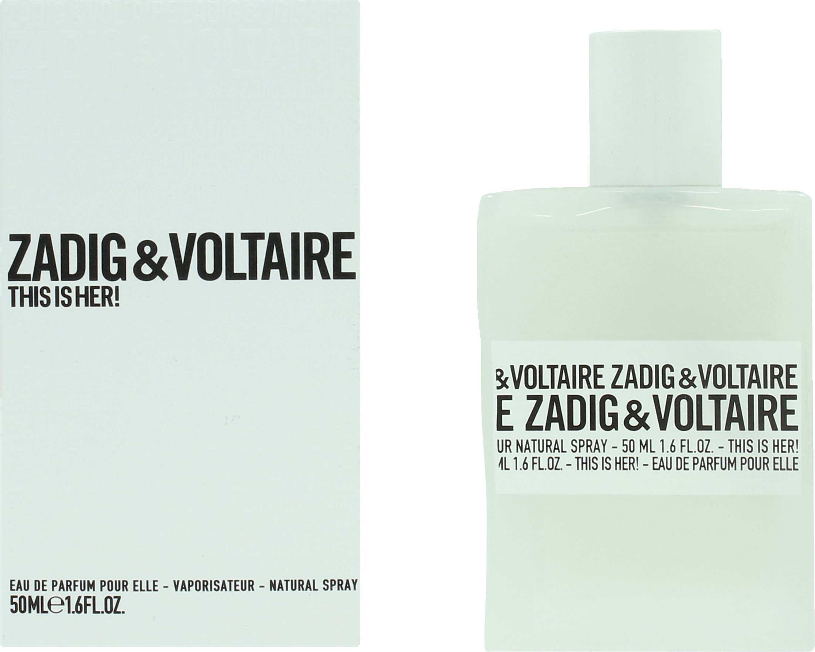 Zadig & Voltaire This Is Her Edp Spray 50ml.