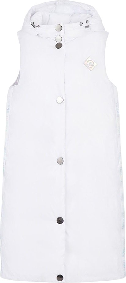 Armani Exchange - Weste für Damen, Lang (Weiß)
