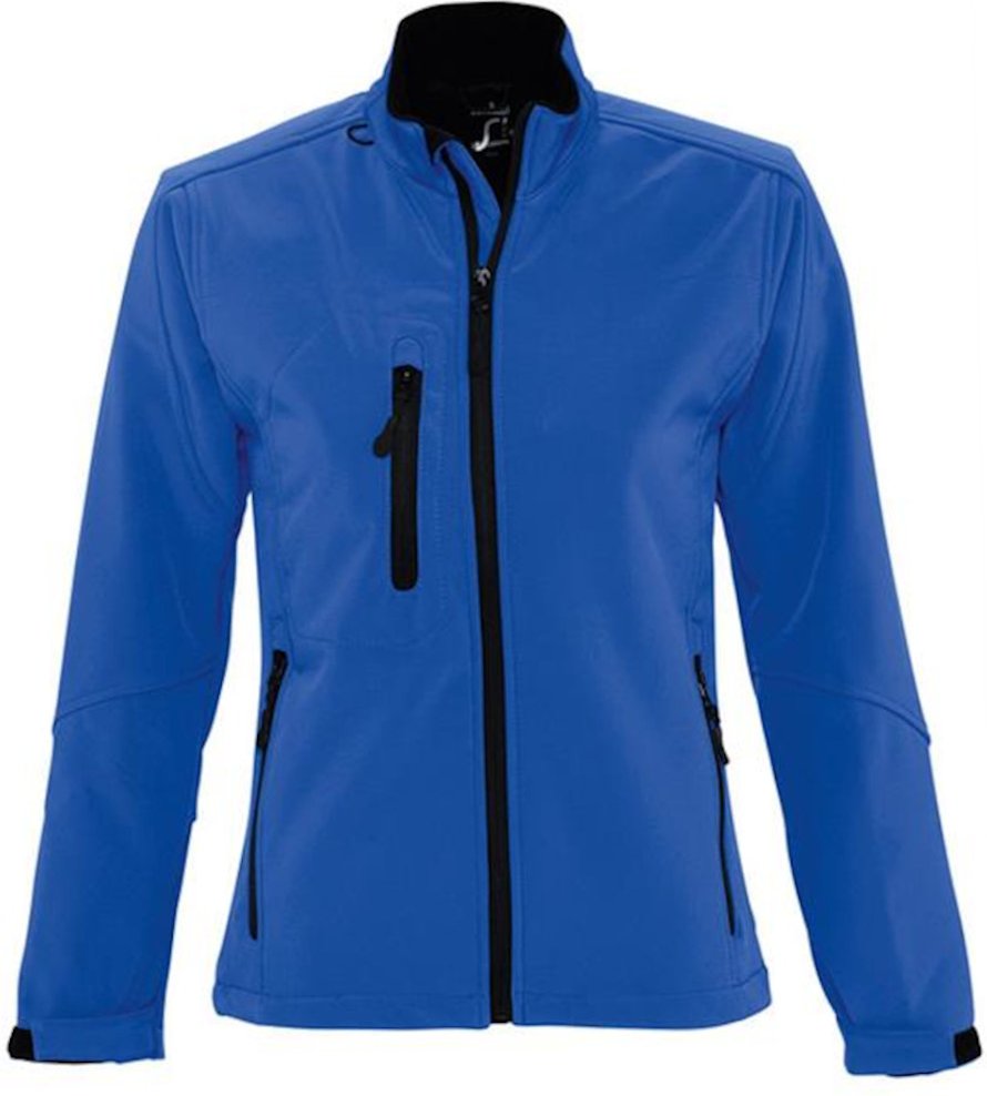 SOLS Womens/Ladies Roxy Soft Shell Jacket (atmungsaktiv, winddicht und wasserabweisend) (Königsblau)