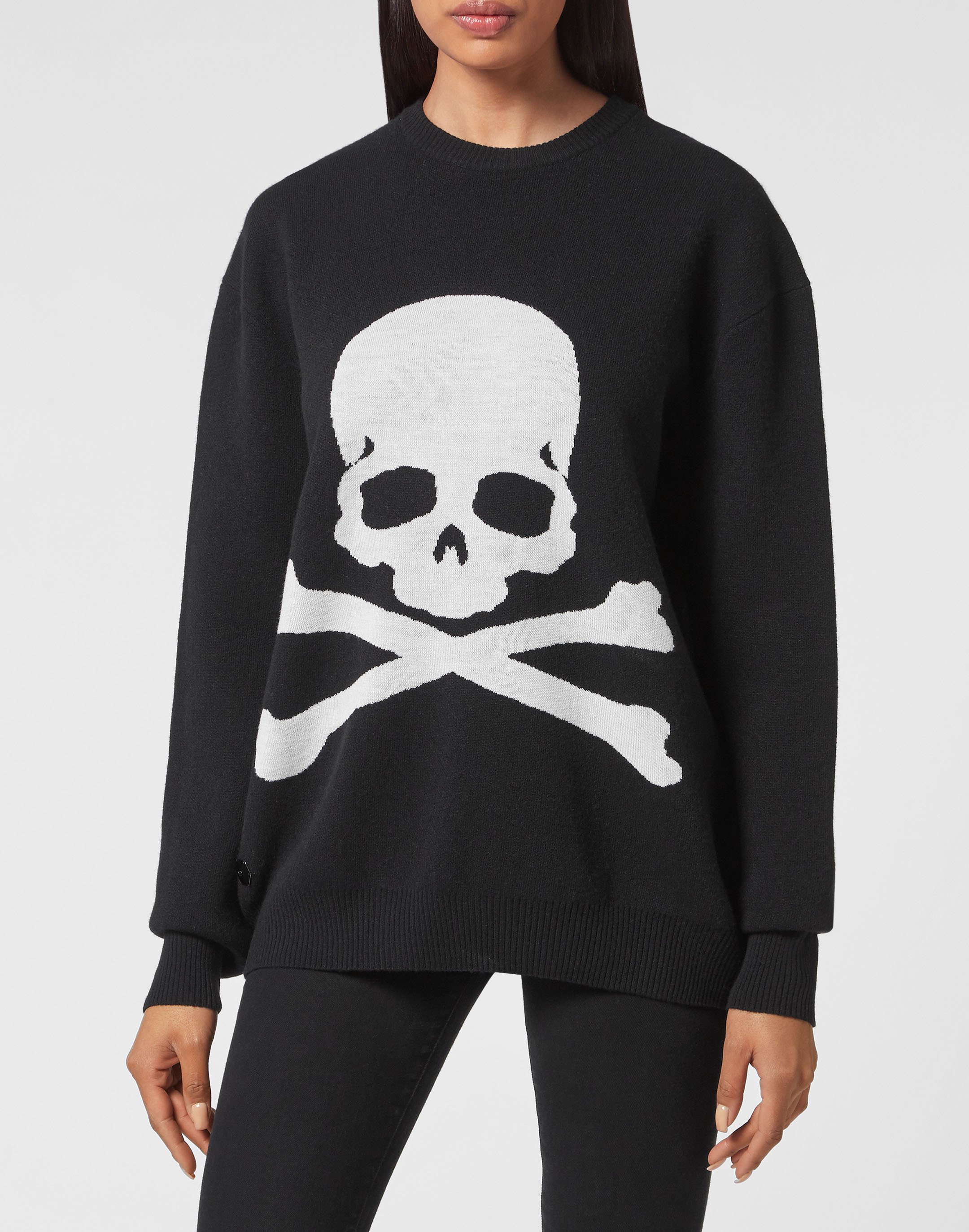 Rundhalspullover Skull&Bones