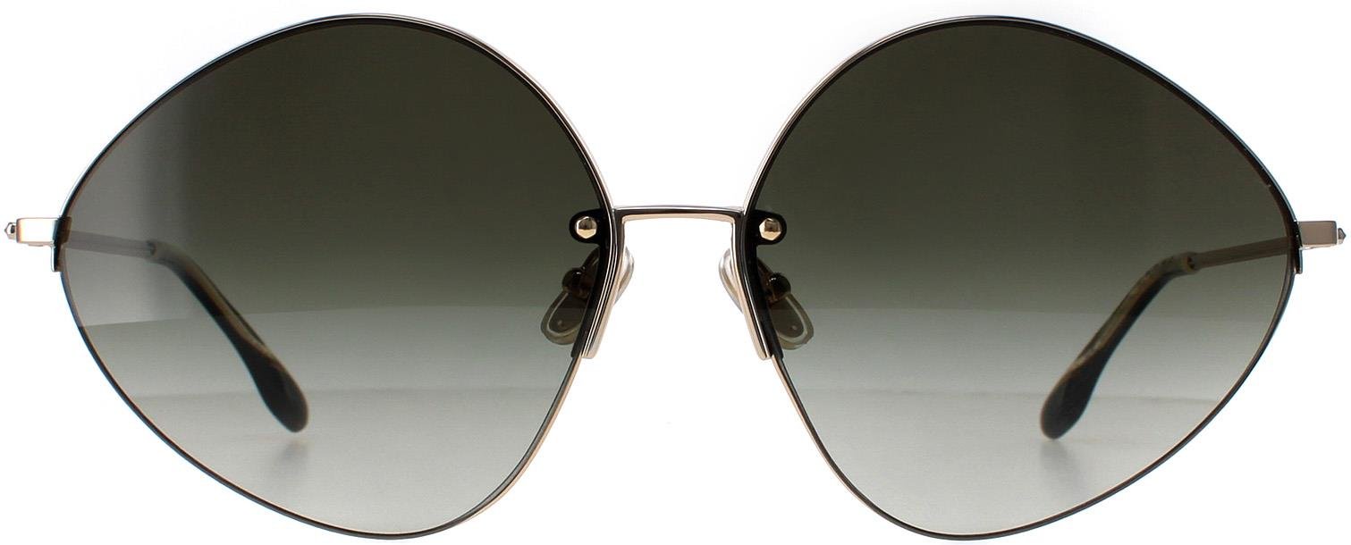 Victoria Beckham Oval Damen Gold Salbei Grün Gradient VB220S