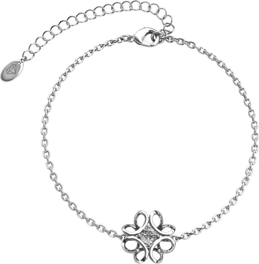 Narzissenarmbänder - Silber und Kristall