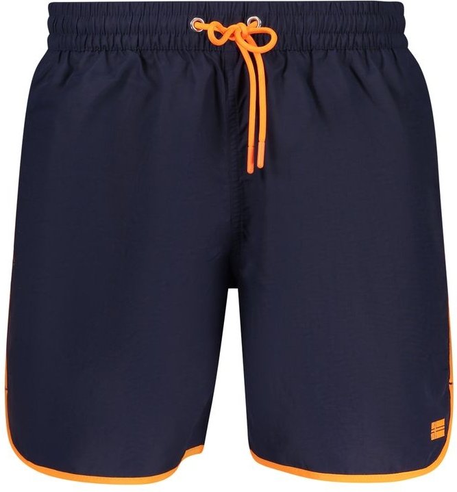 Badetrunks mit kontrastierendem Saum