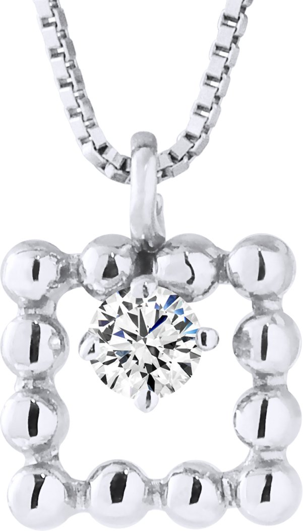 DIADEMA - Halskette mit Diamanten - Weißgold