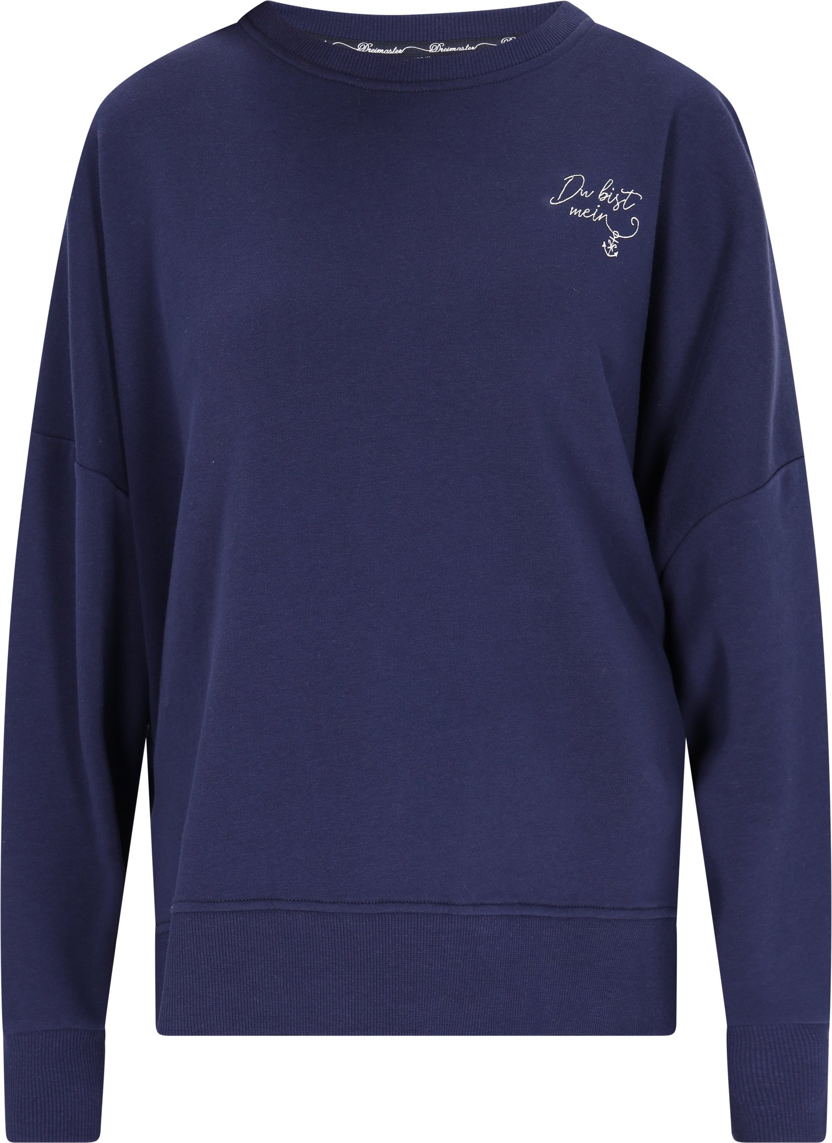 Dreimaster Sweatshirt Damen Marine