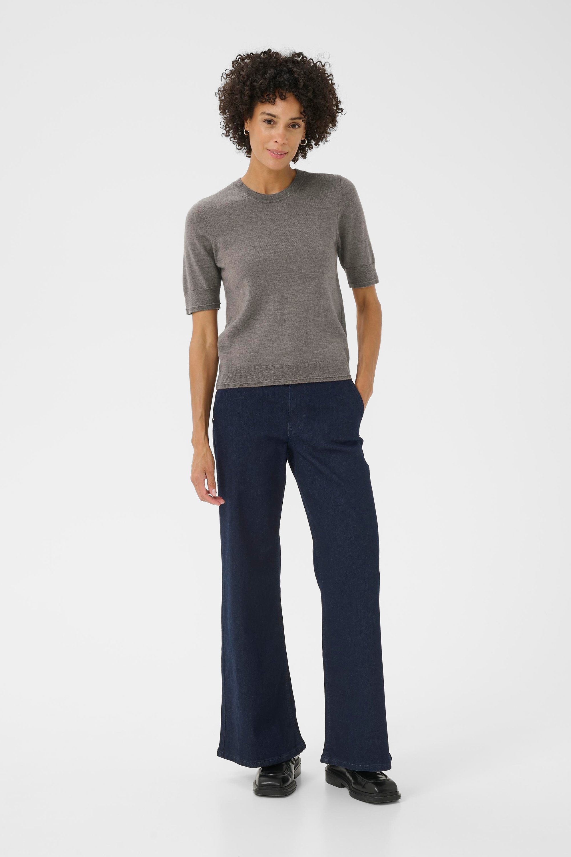 Strickpullover NatanyaPW Classic fit grey