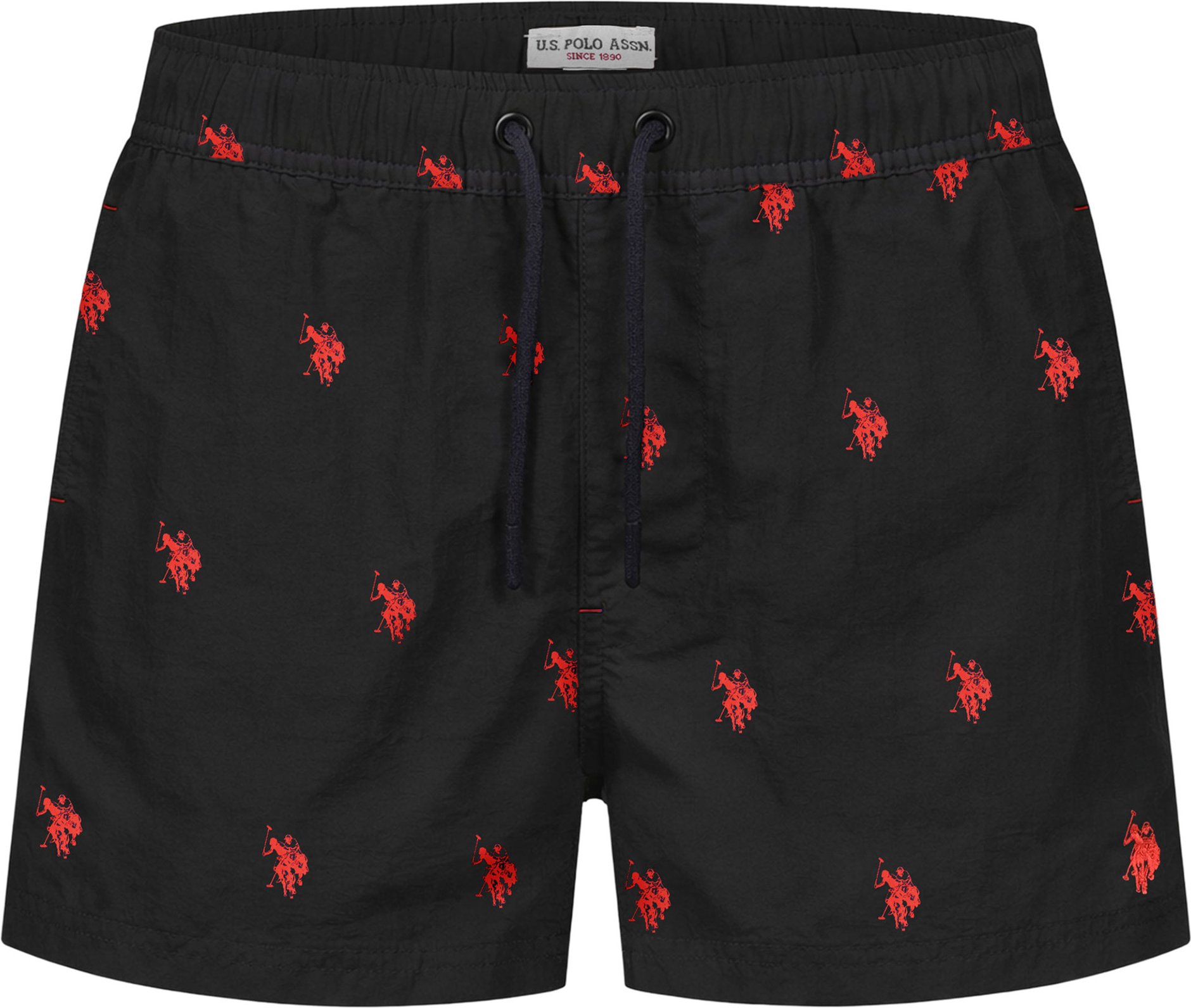 Thumbnail - U.S. Polo Assn. Herren Badeshorts mit Allover-Logo-Design
