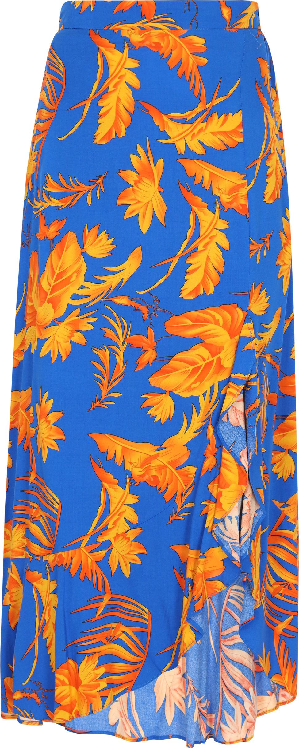 IZIA Rock Frauen blau gelb