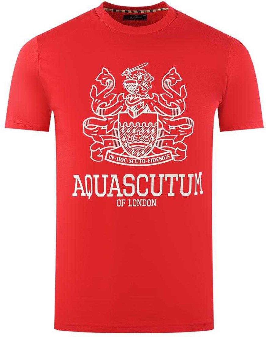 Aquascutum - "London Aldis" T-Shirt für Herren (Rot)