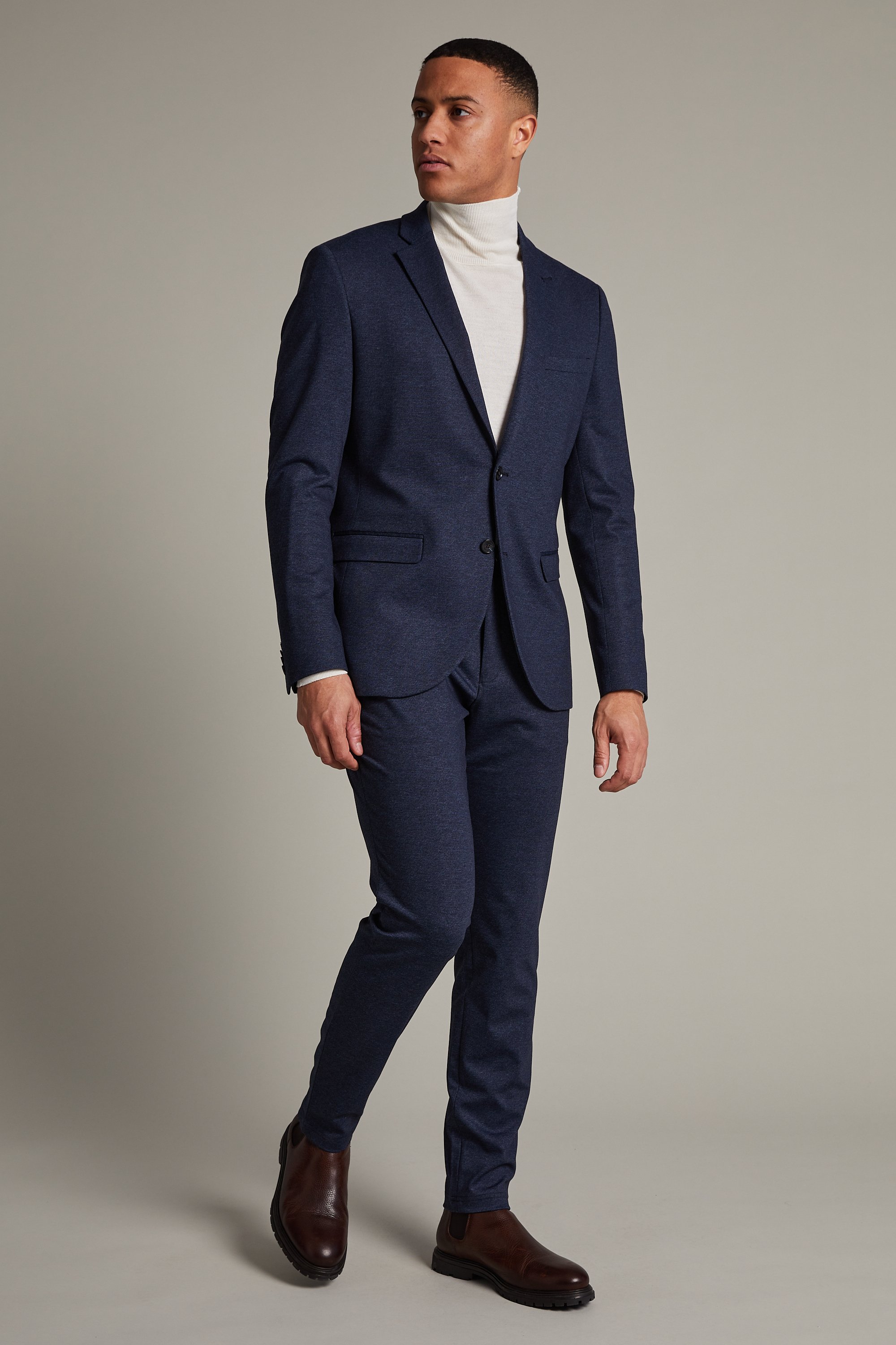 Blazer Gerade Passform navy