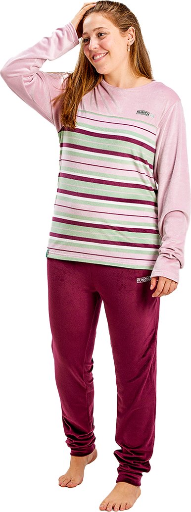 Schlafanzug mit langen Ärmeln für den Winter MUDP0400