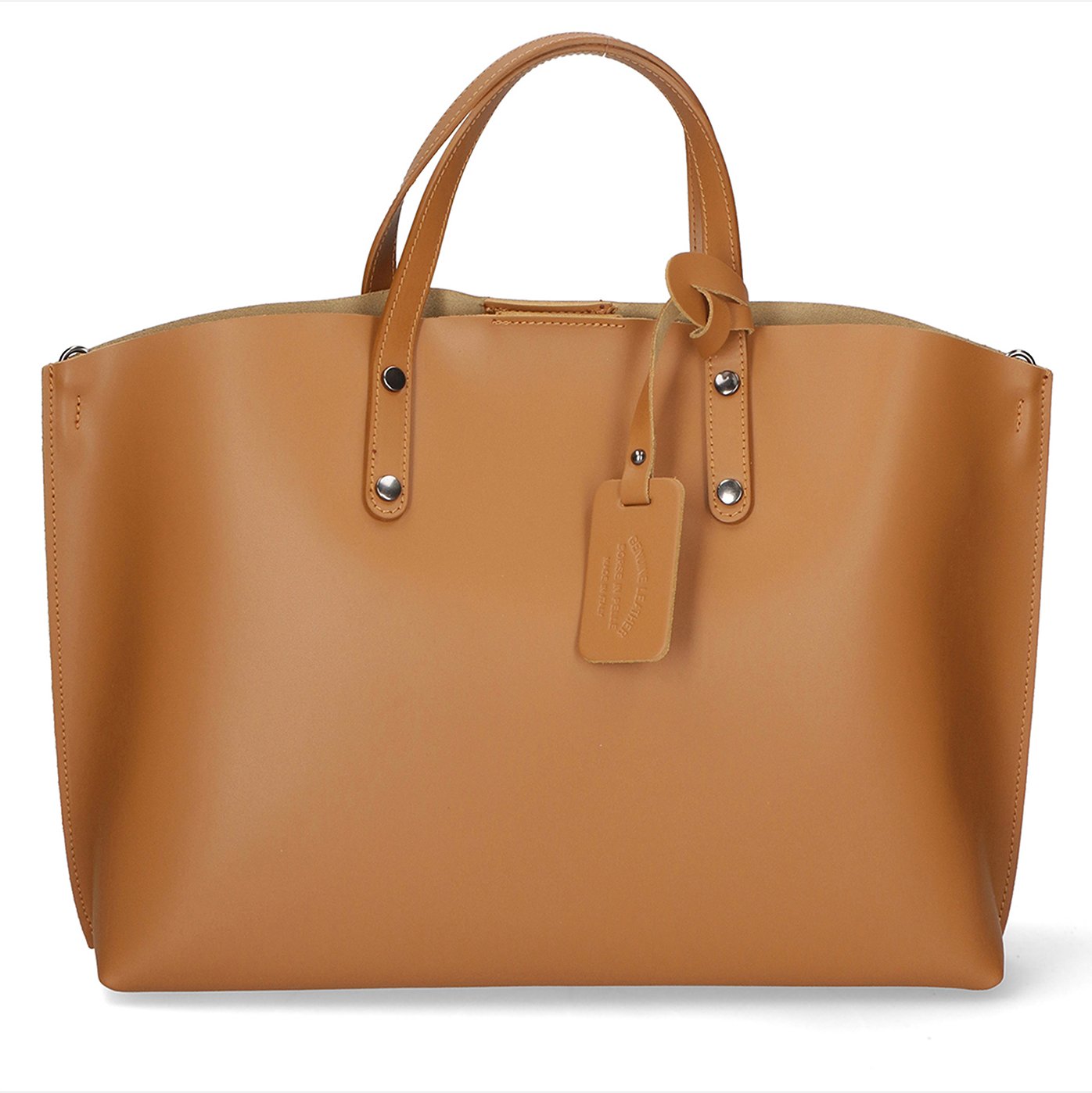 Gave Lux Schultertasche Frauen COGNAC