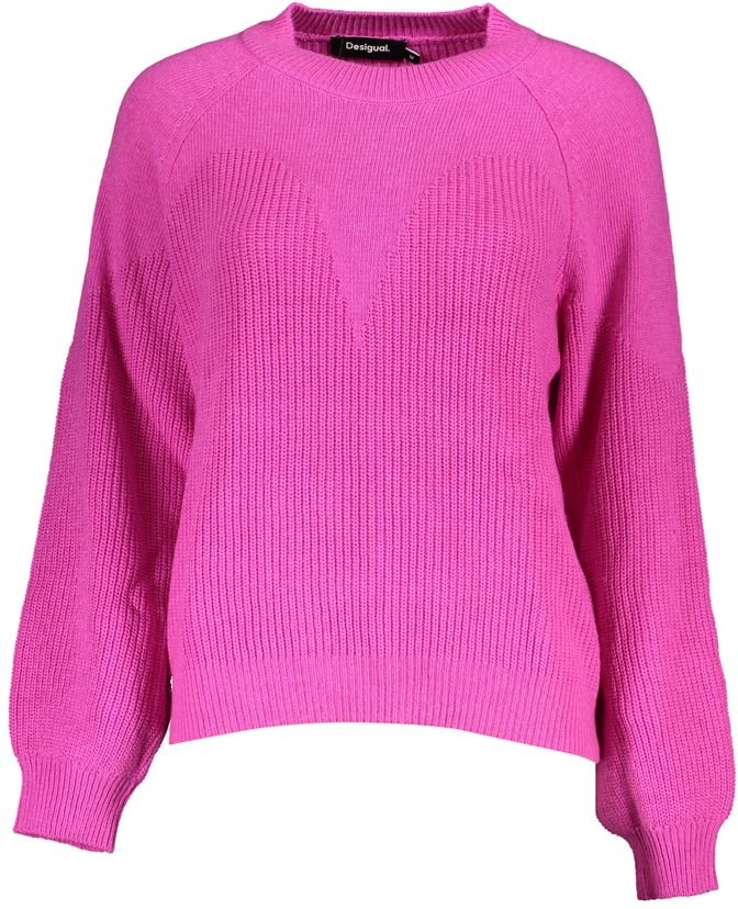 Desigual Rosa Polyester Damenpullover