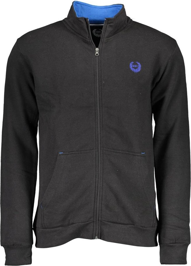 Thumbnail - Gianmarco Venturi Schwarzes Polyestermänner Sweatshirt