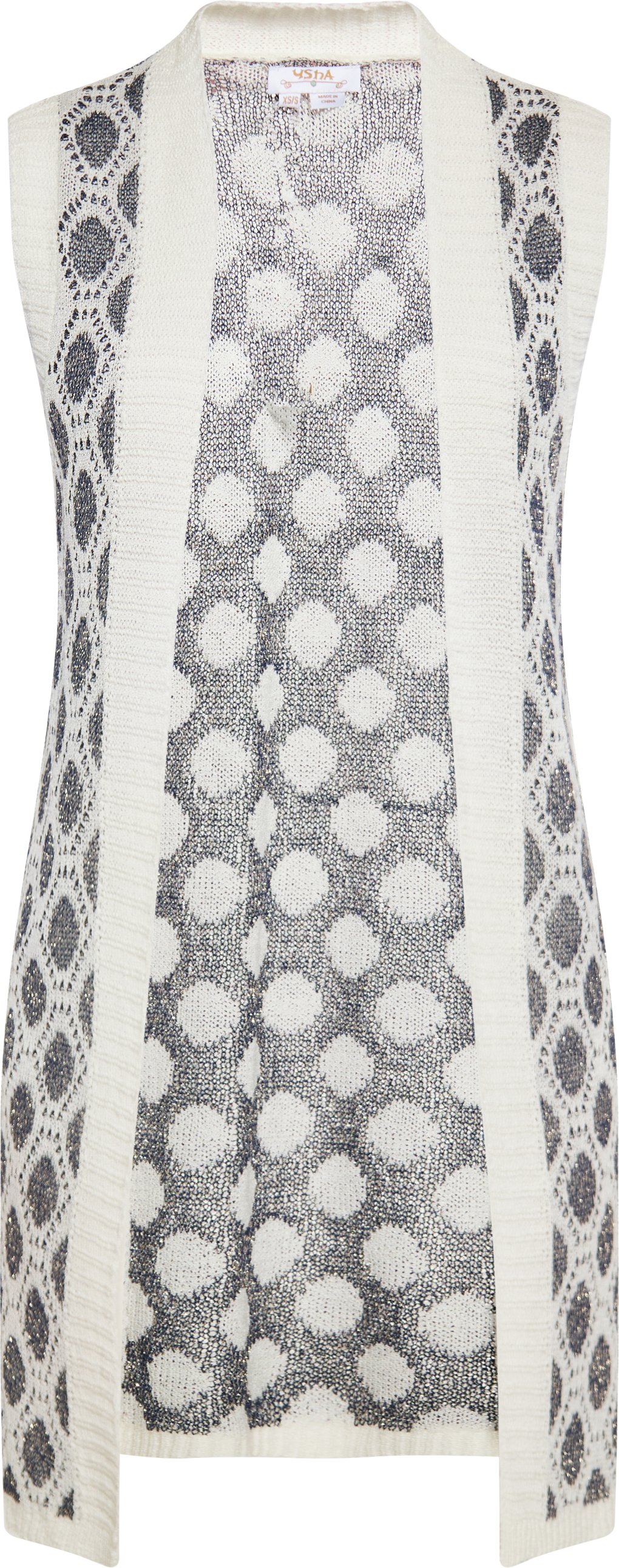 usha Weste Damen weiss + marine