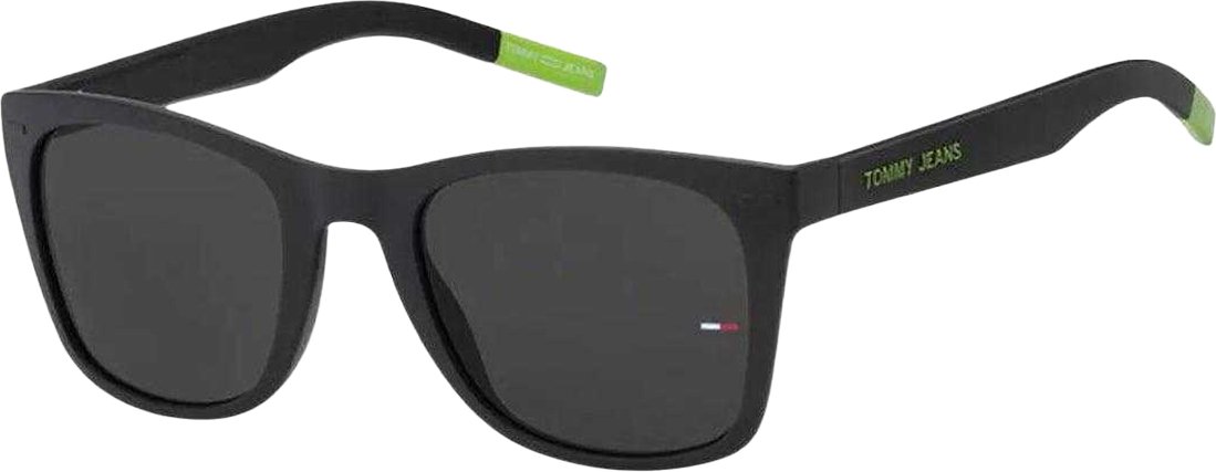 Tommy Hilfiger - "TJ 0040/S 7ZJ" Sonnenbrille für Herren/Damen Unisex (Matt Schwarz/Grün)