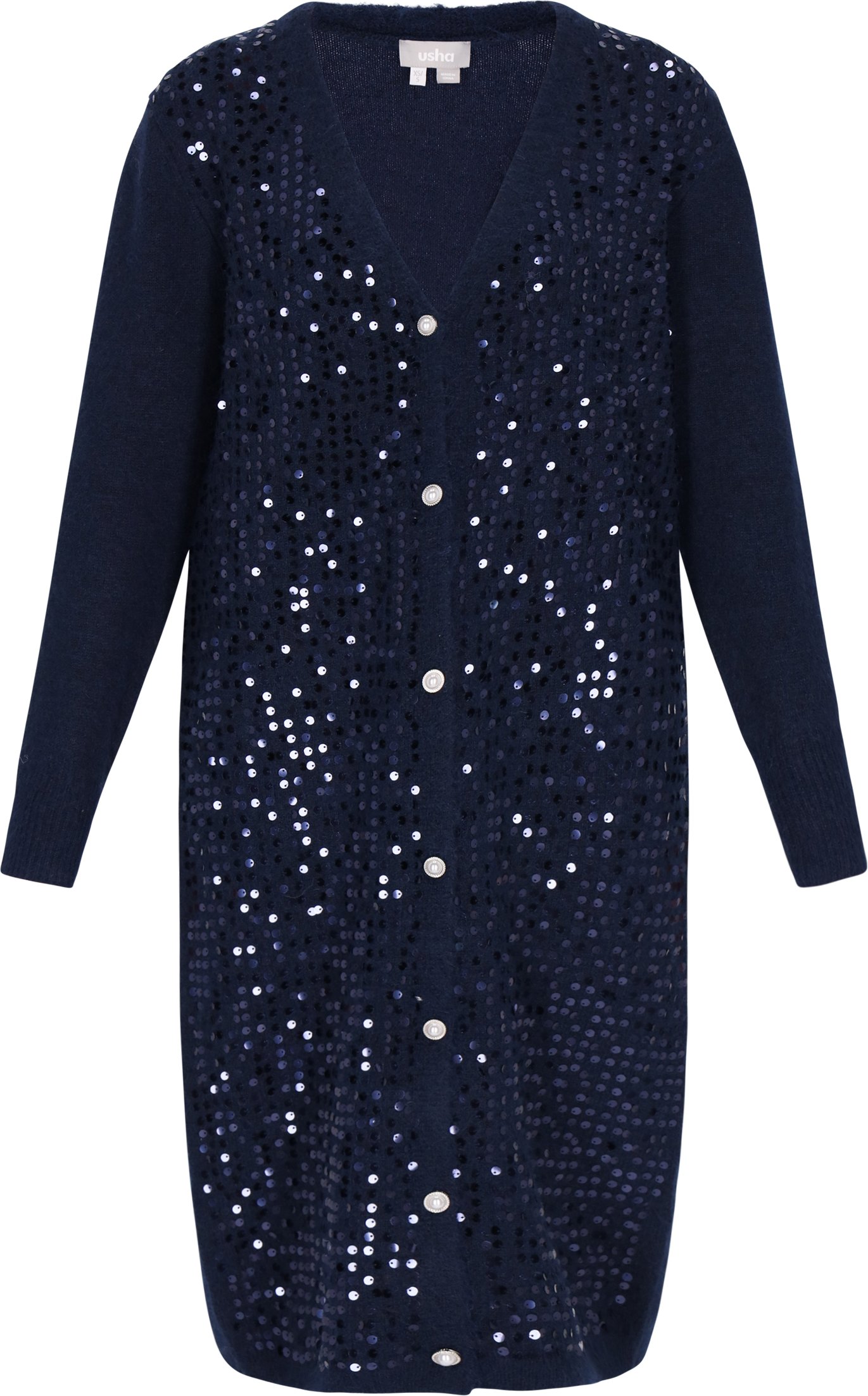 usha Strickjacke Frauen Marine