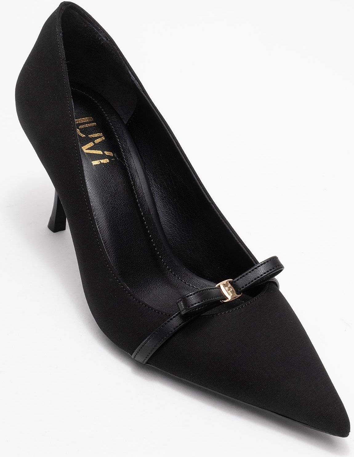 Annie Schleife Spitzer Zehenbereich Pumps