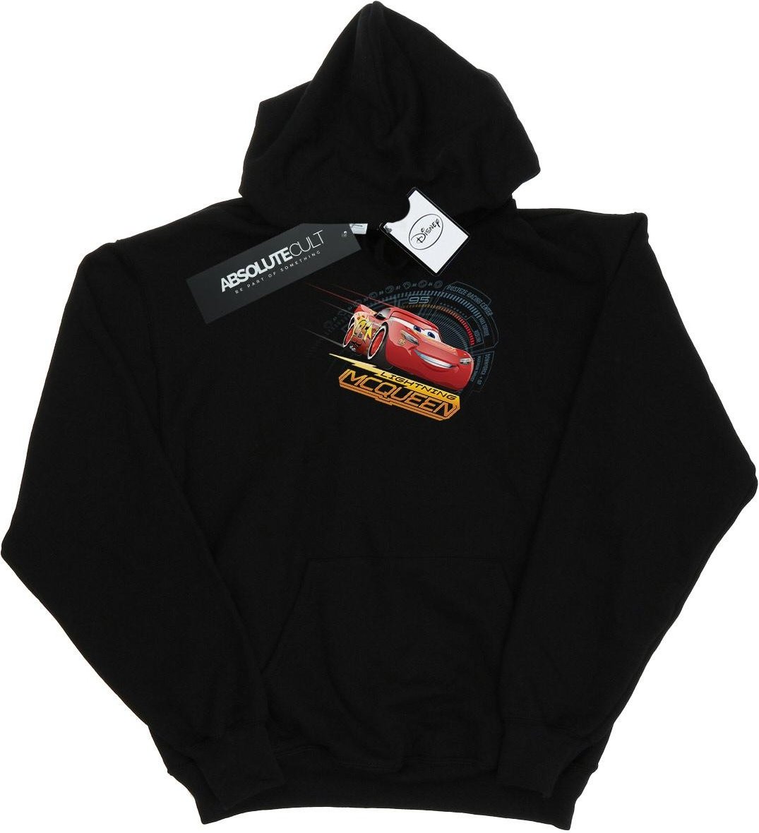 Disney Cars Lightning McQueen-Kapuzenpullover für Herren (schwarz)