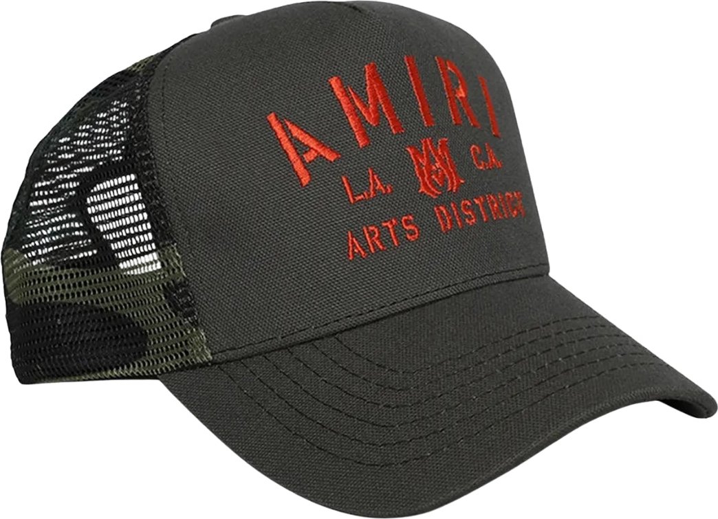 Amiri - Trucker-mütze „stencil" In Militärgrün