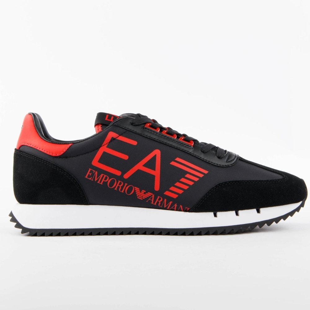 EA7 Herren-Sneaker mit Signature-Design