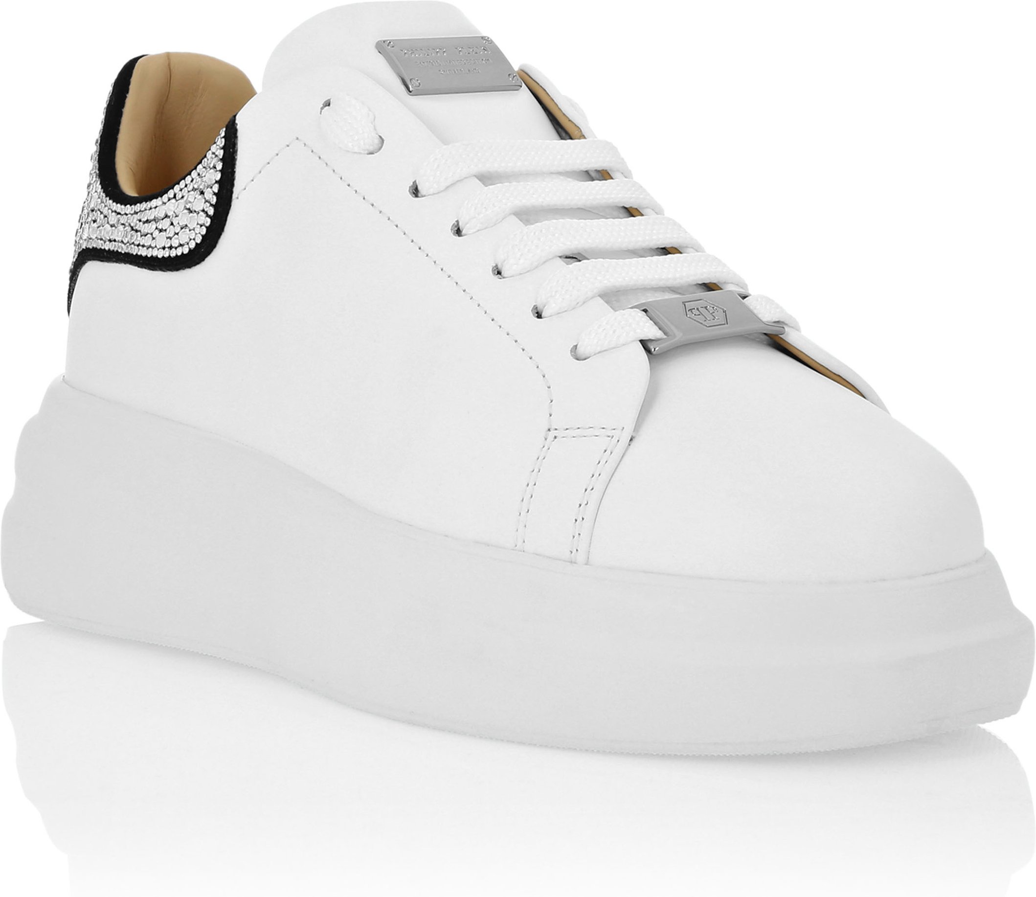 Low Top Sneakers Monogram Strass