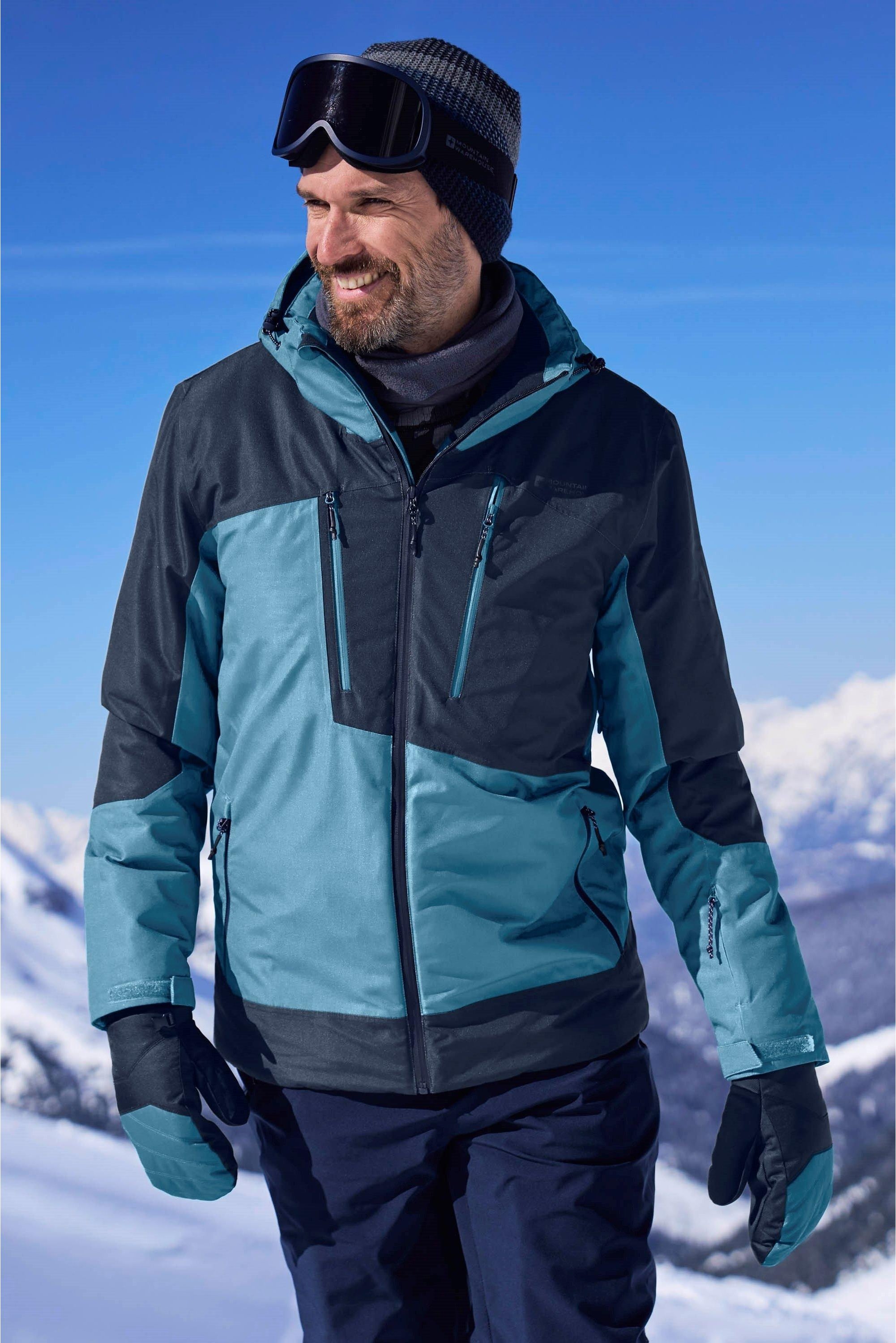 Mountain Warehouse - "Supernova" Skijacke Wasserfest für Herren (Blau)