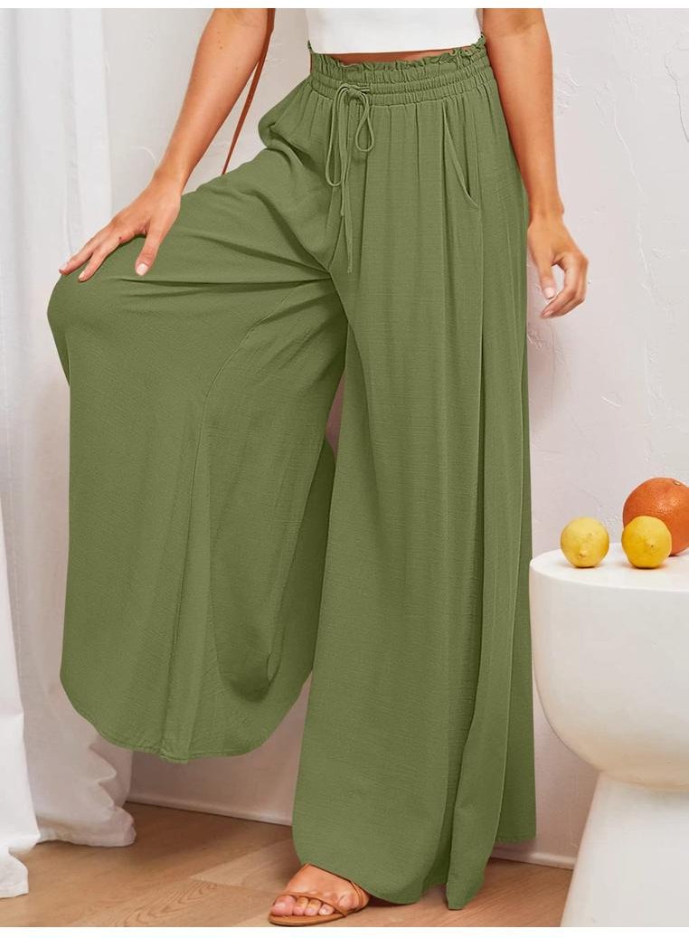 Thumbnail - Damen weit geschnittene Hose mit Taschen