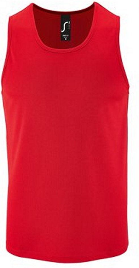 SOLS - Ärmelloses Oberteil für Herren (Rot)