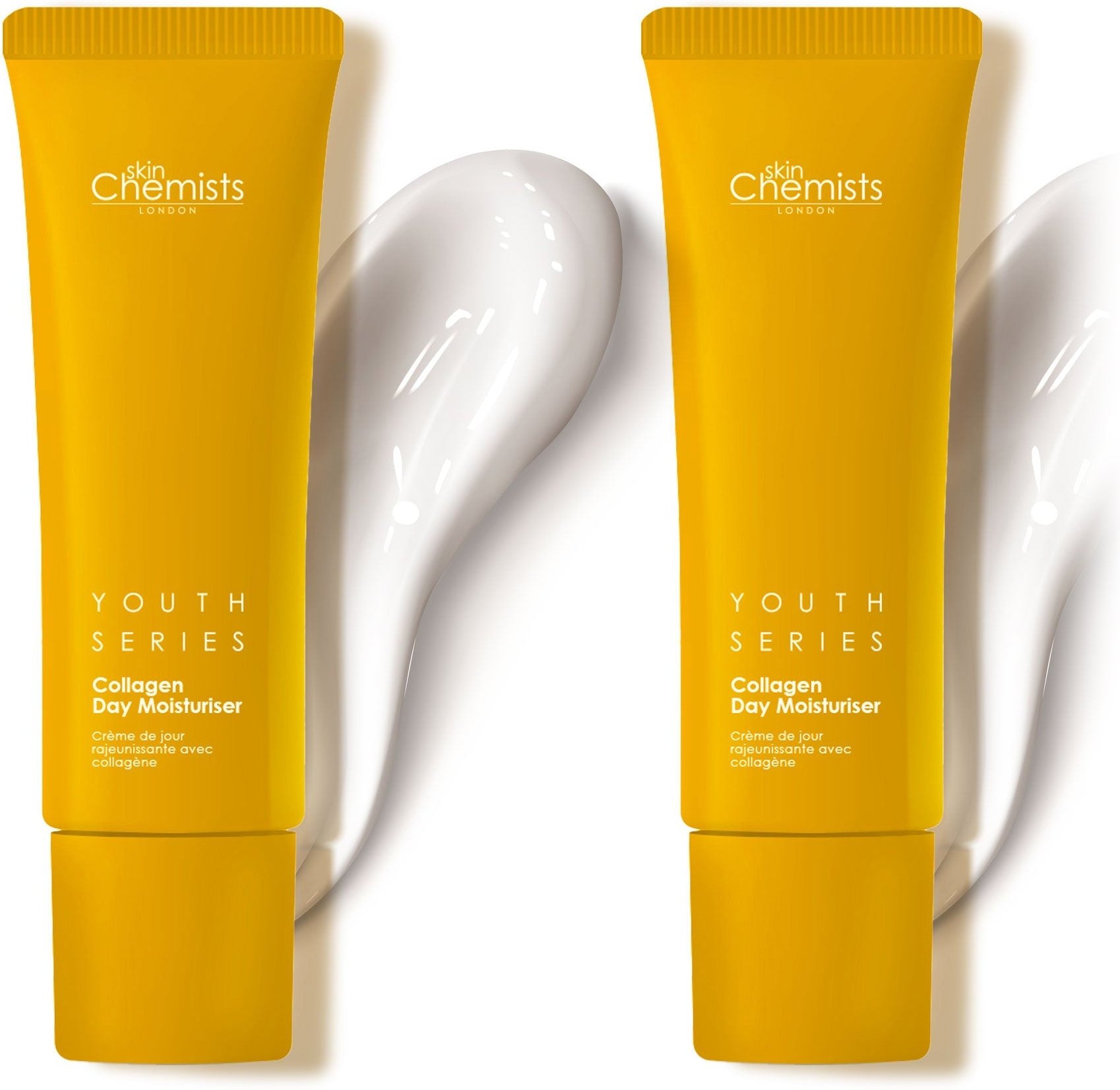 Thumbnail - skinChemists Jugendserie 1% Kollagen Tagesfeuchtigkeitspflege 50ml x 2 Doppelpack