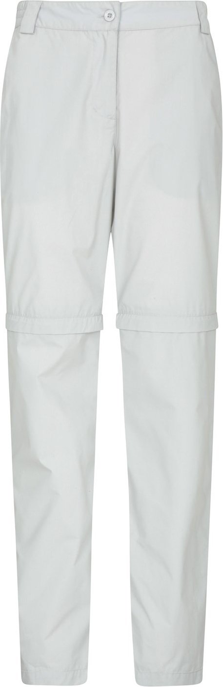Mountain Warehouse Womens/Ladies Quest Zip-Off Wanderhose (Hellgrau)