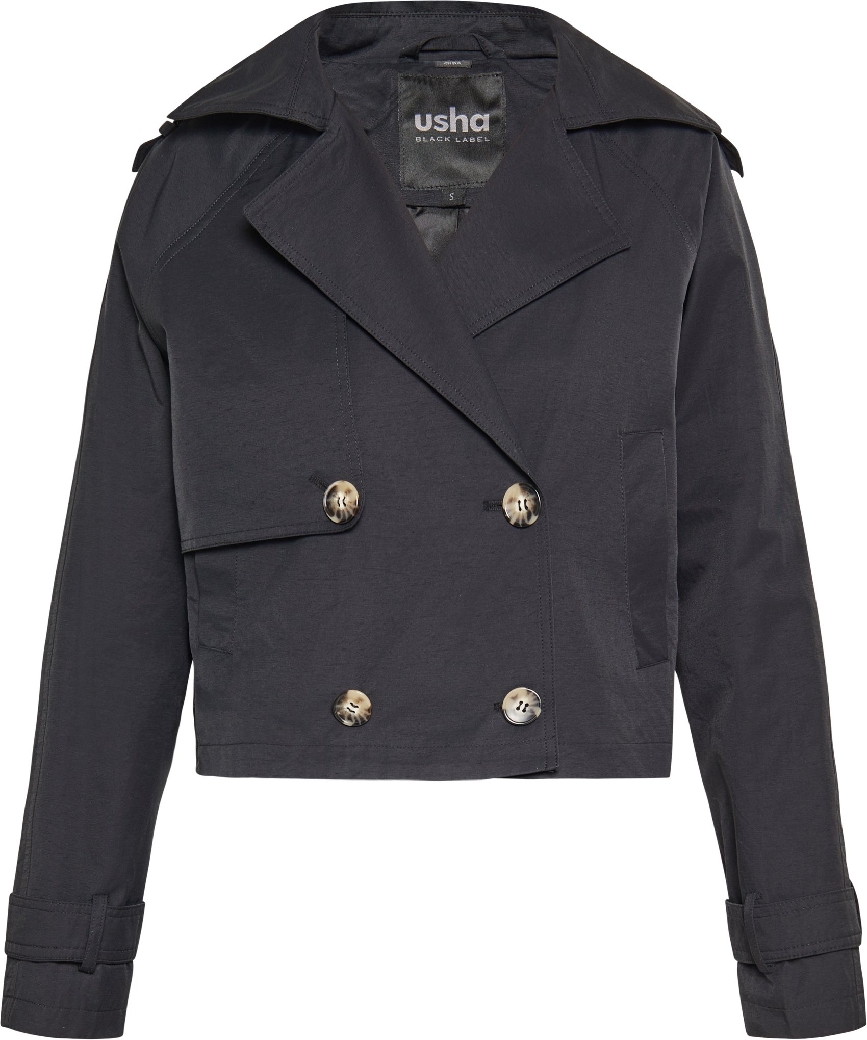 usha Jacke Frauen Schwarz