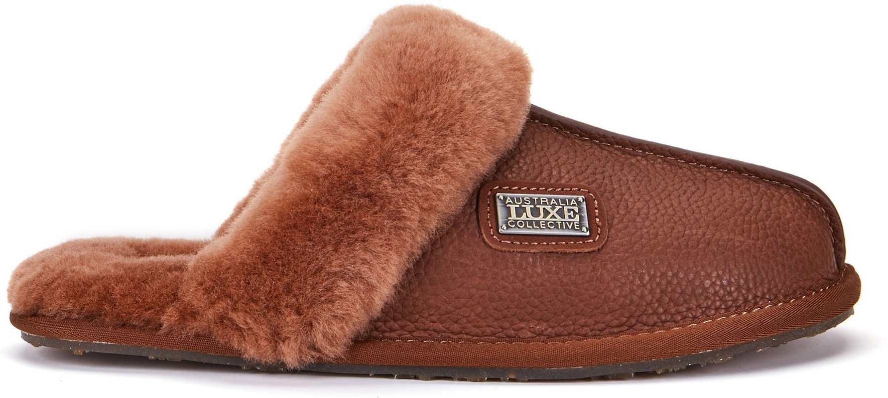 Geschlossene Mule-Whisky-Slipper