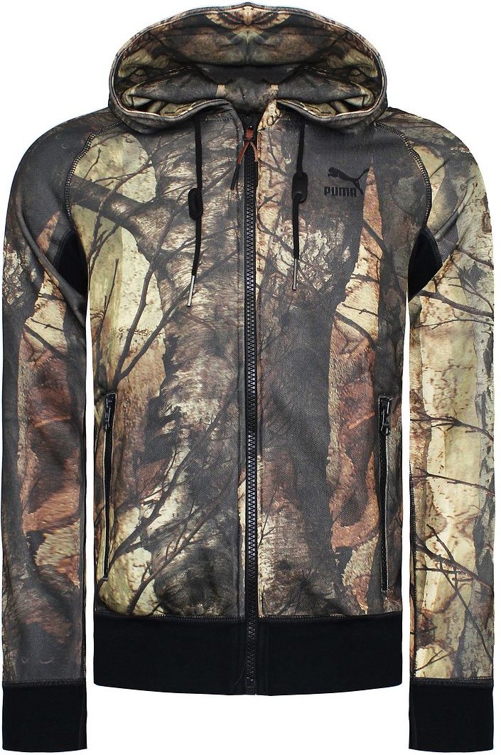Puma Herren Trainingsjacke in Braun/Khaki
