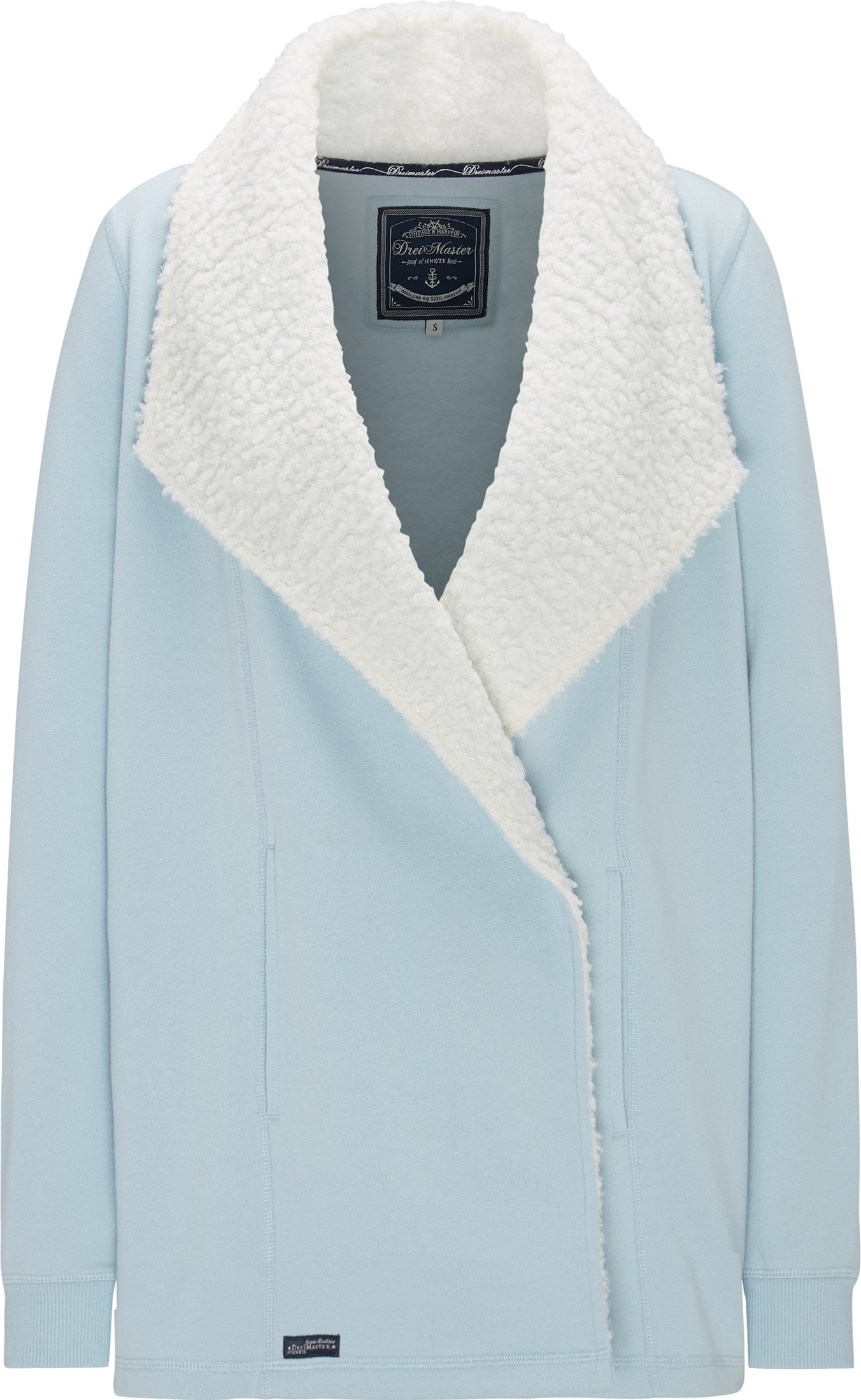 Dreimaster Jacke Damen Rauchminze