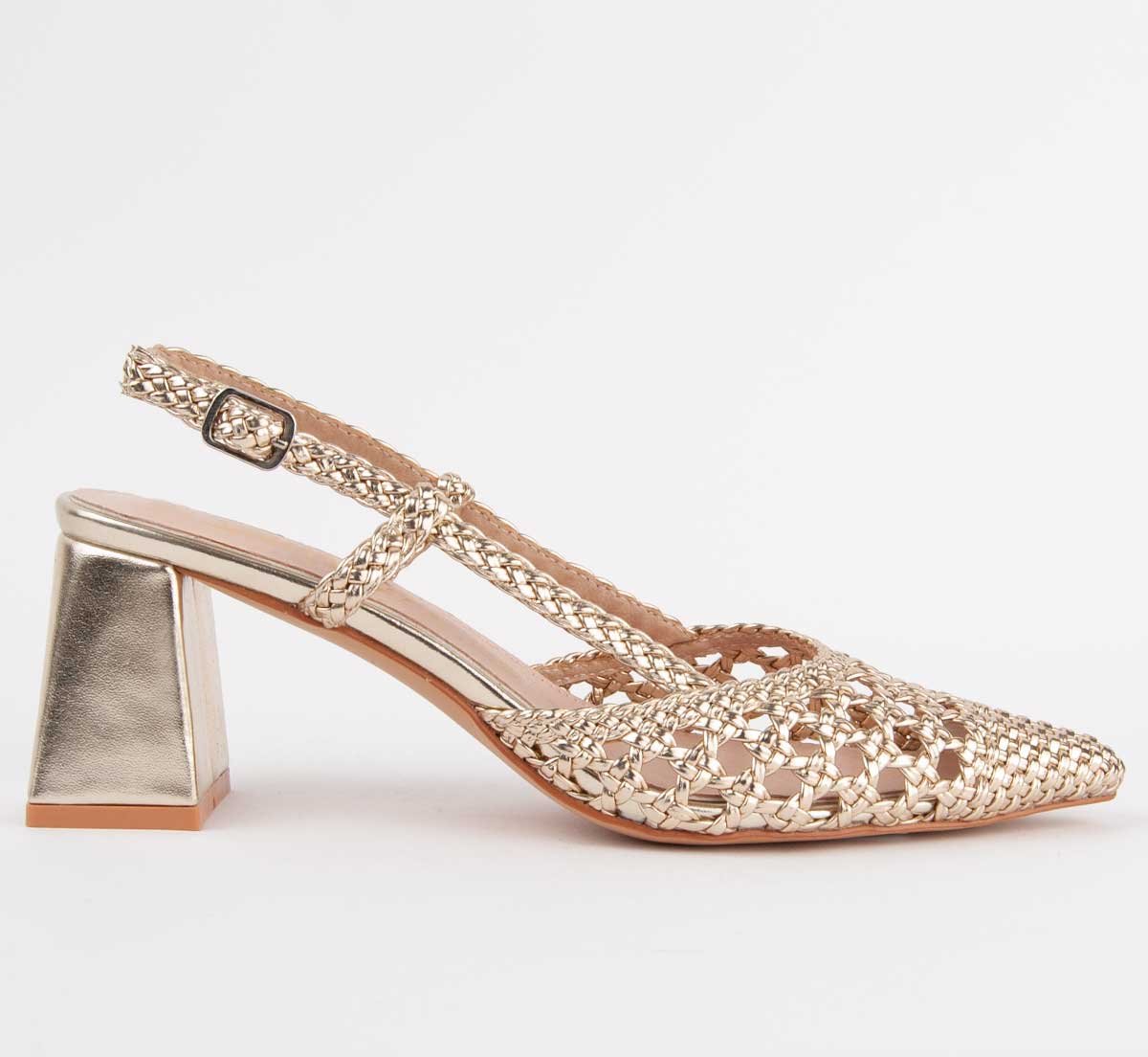 Montevita Absatzschuh Carola Gold