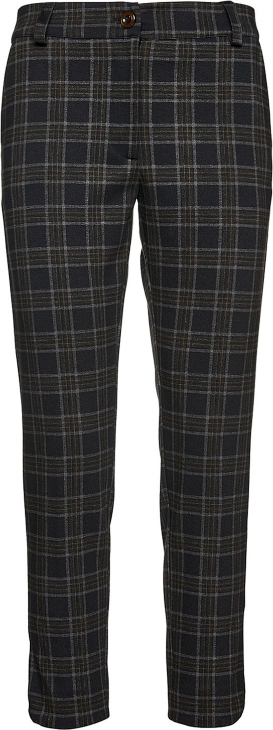 7/8 Länge Karo Punto di Roma Crop-Hose