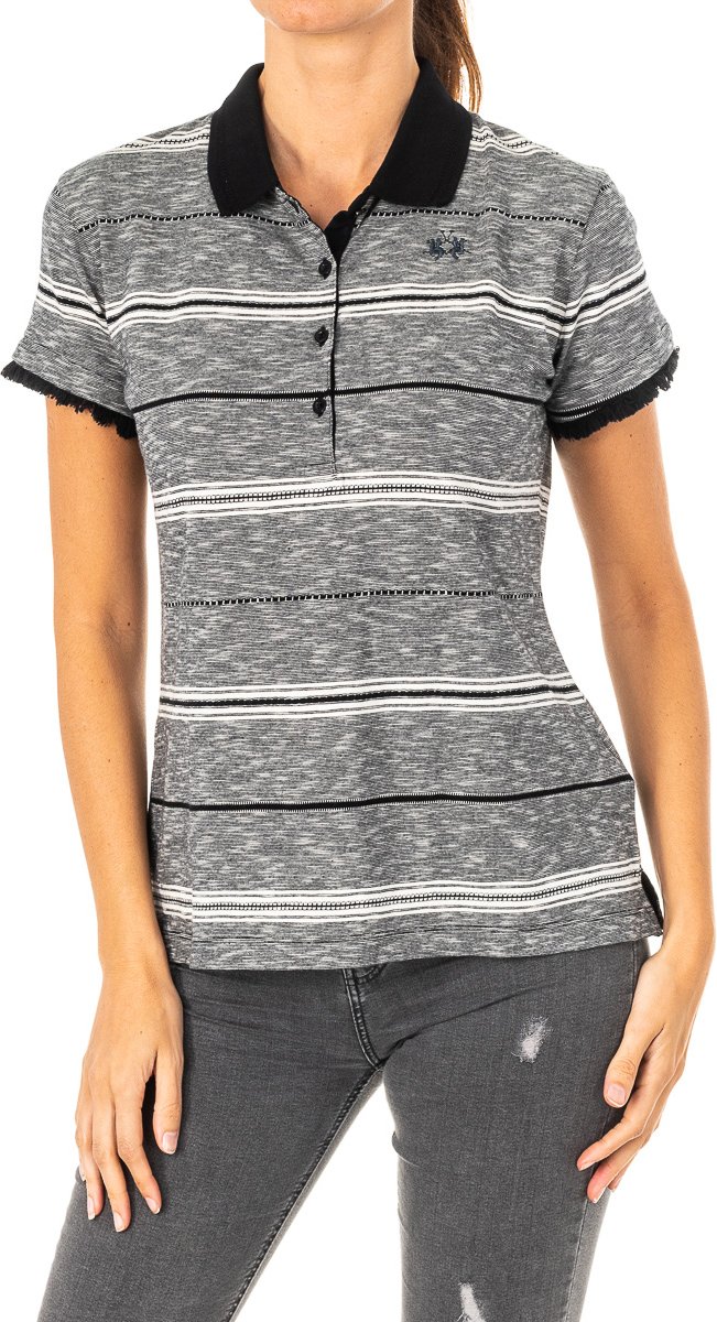 Kurzärmeliges Damen-Poloshirt mit Reverskragen LWP005