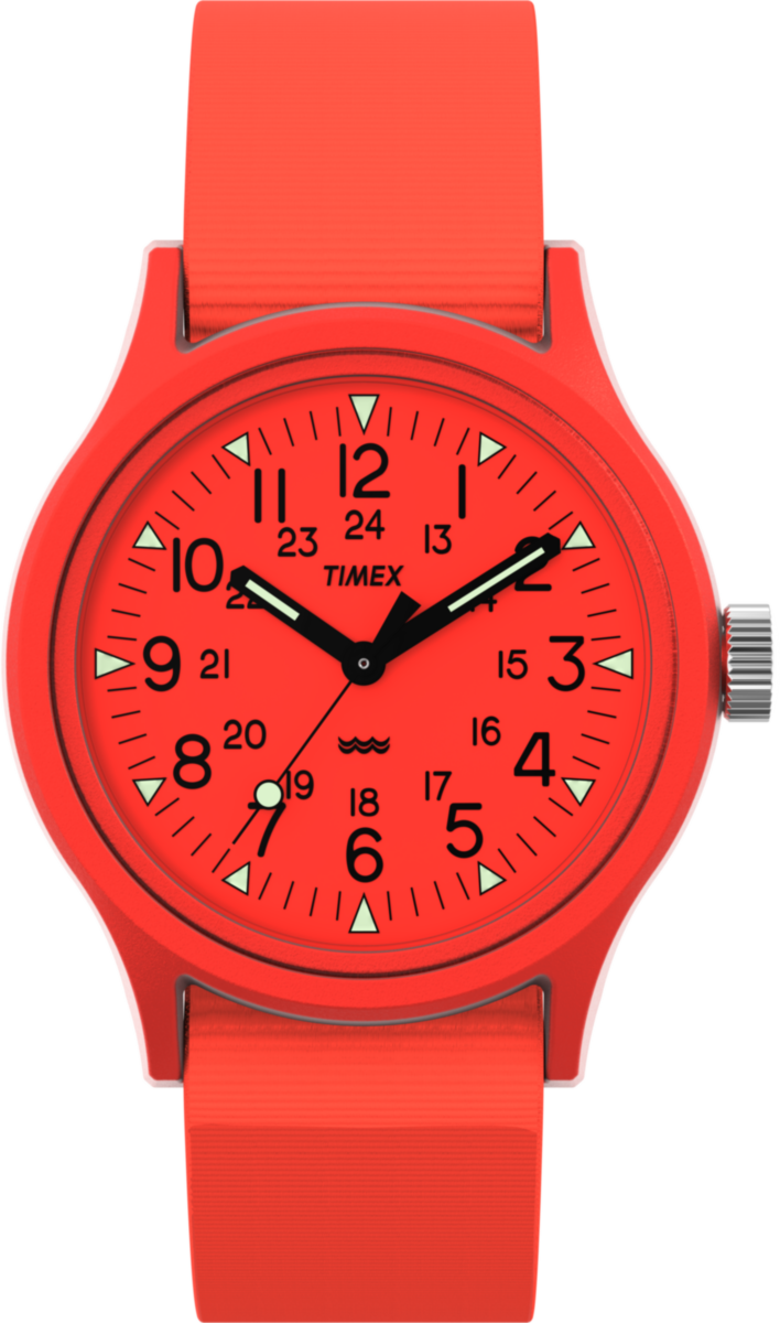 Timex Mk1 Orange Herren Armbanduhr TW2W91300