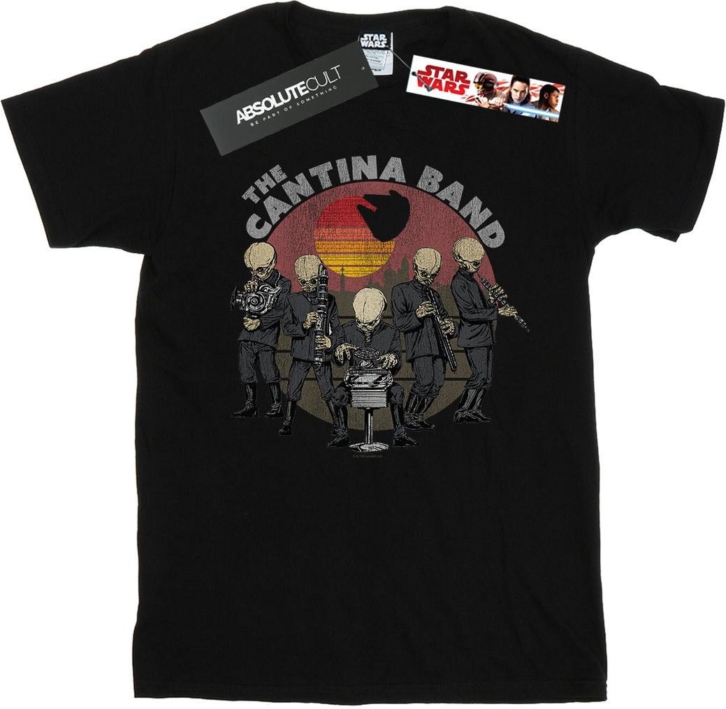 Star Wars - "Cantina Band" T-Shirt für Herren (Schwarz)