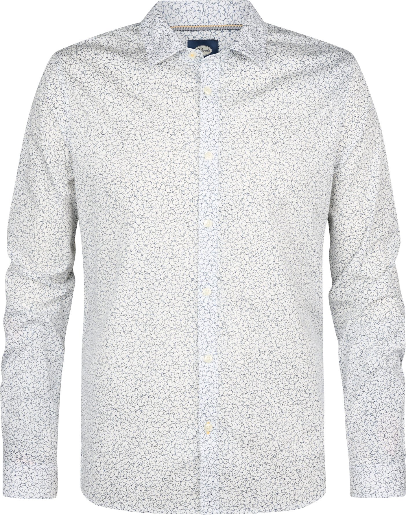 Petrol Industries - Hemd mit Allover-Muster Surfcrest Herren - Weiß