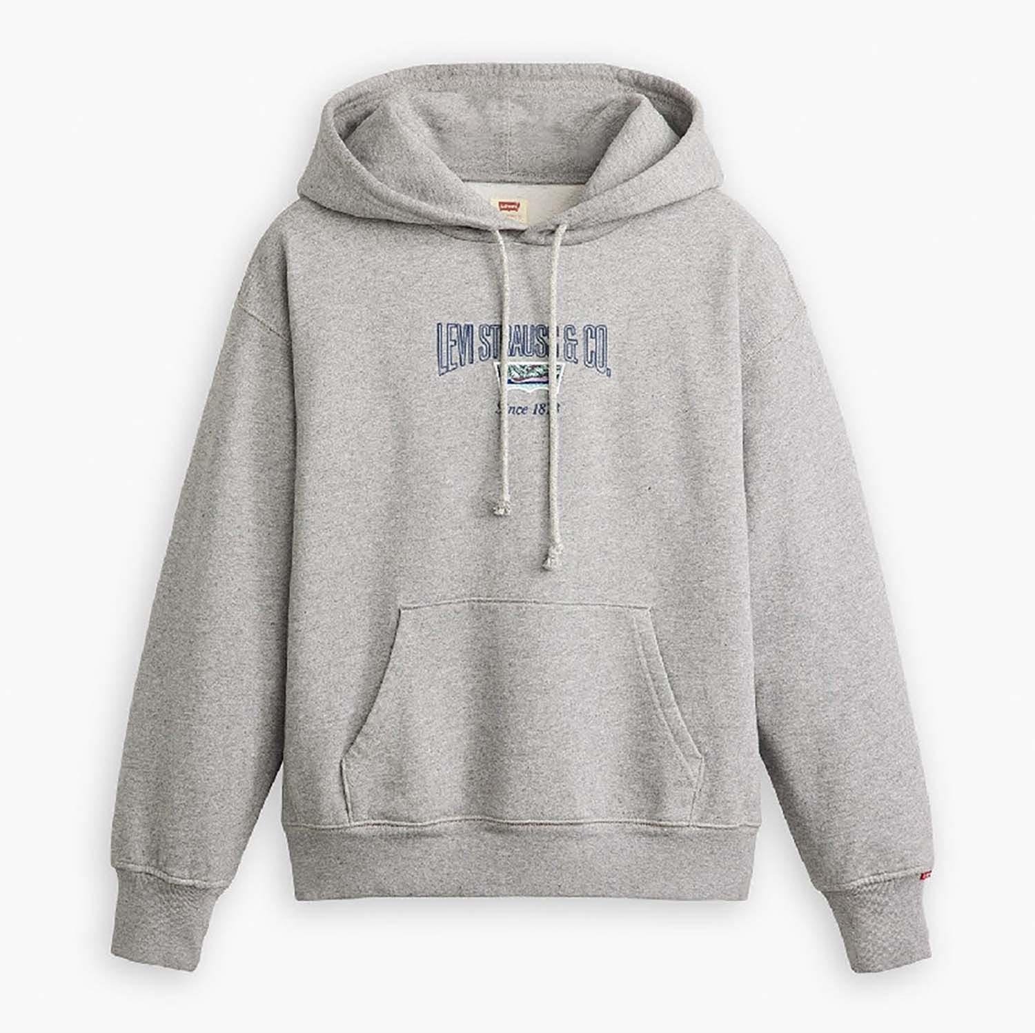 Levis - "Heritage" Kapuzenpullover für Damen (Grau)