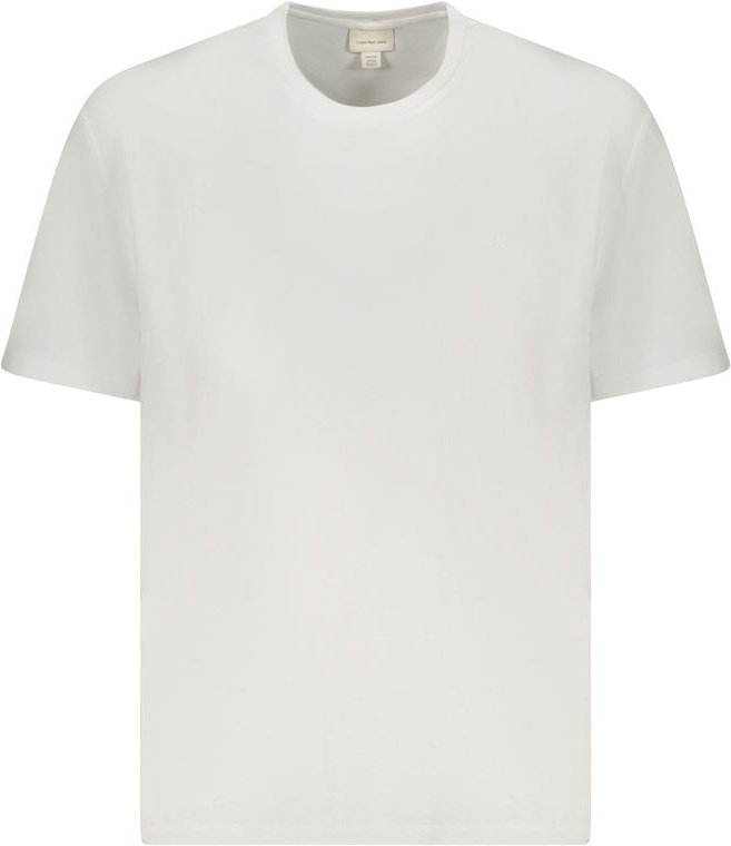 Thumbnail - Calvin Klein Weißes Baumwoll-Herren-T-Shirt