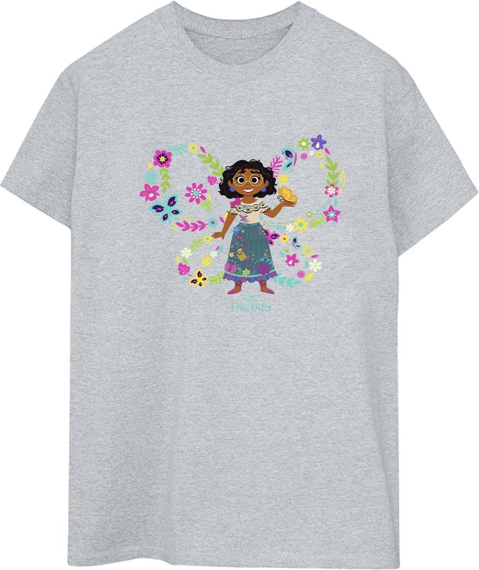 Disney - "Encanto Mirabel Butterfly" T-Shirt für Damen (Grau)