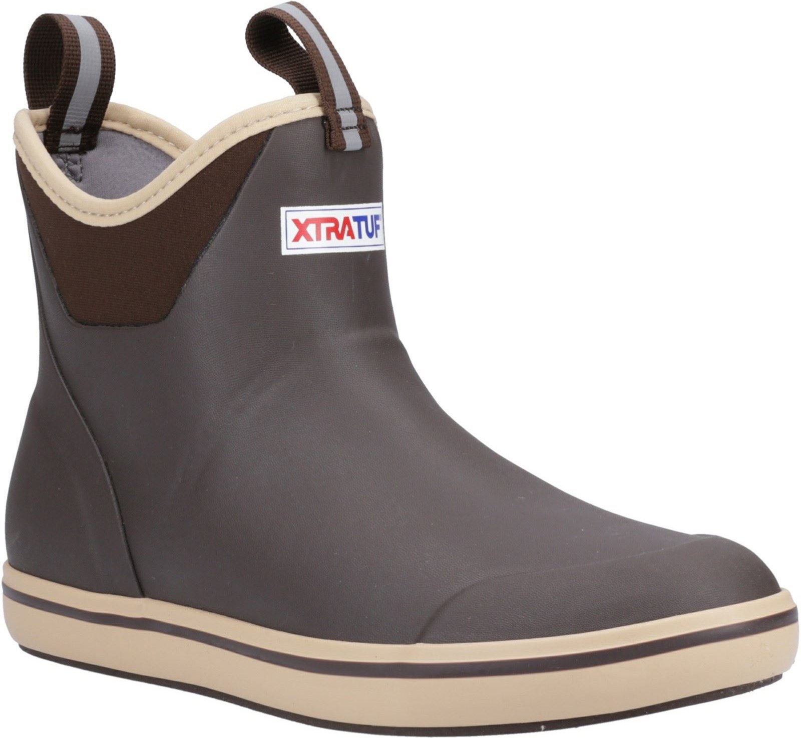 Xtratuf Ankle Deck Gummistiefel Chocolate/Tan Wellington Boots