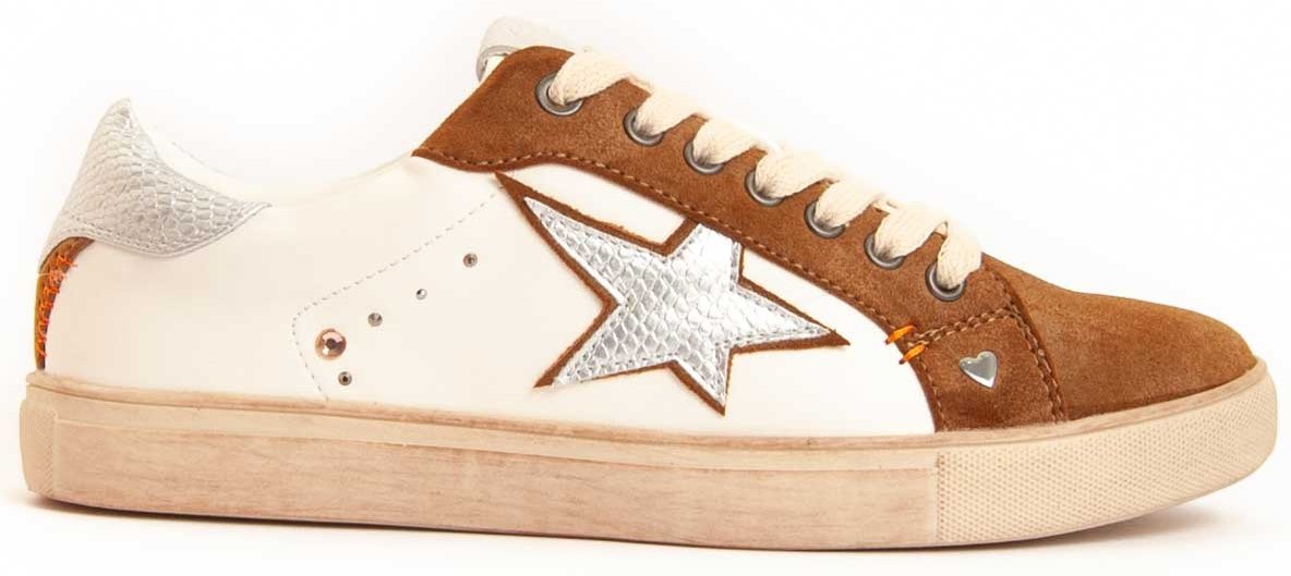 Montevita Sneaker Stardust In Braun