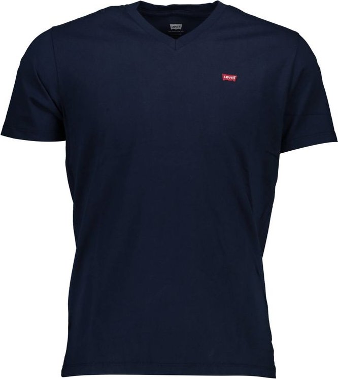 V-Ausschnitt Klassisches Fit T-Shirt